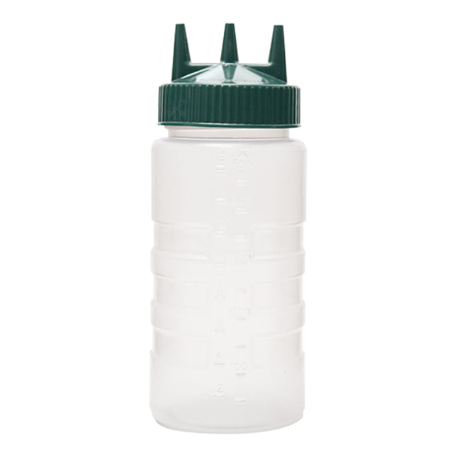 EMGA Knijp- en doseerfles 500 cl Twin – grote sausdispenser voor de horecakeuken