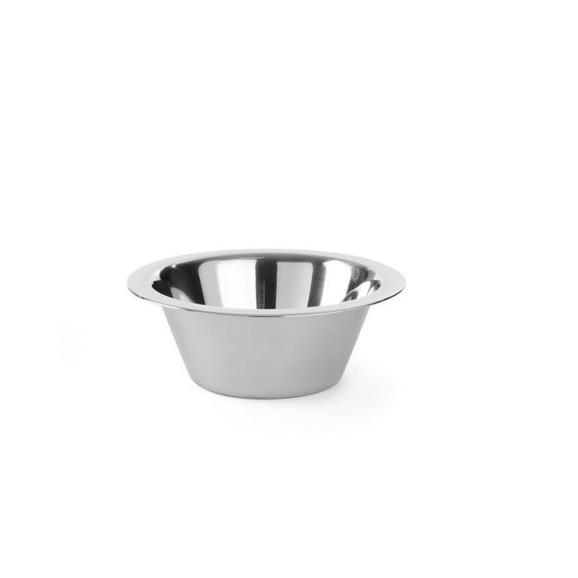 Hendi keukenschotel RVS 250x84 mm 2,3 liter – ruime RVS schaal voor restaurant en grootkeuken