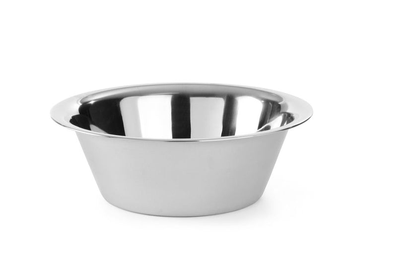 Hendi keukenschotel RVS 345x104 mm 6 liter – extra grote RVS schaal voor professionele keukens