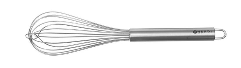 Hendi garde 7-draads RVS 250 mm – roestvrijstalen klopgarde met ophangoog voor de keuken