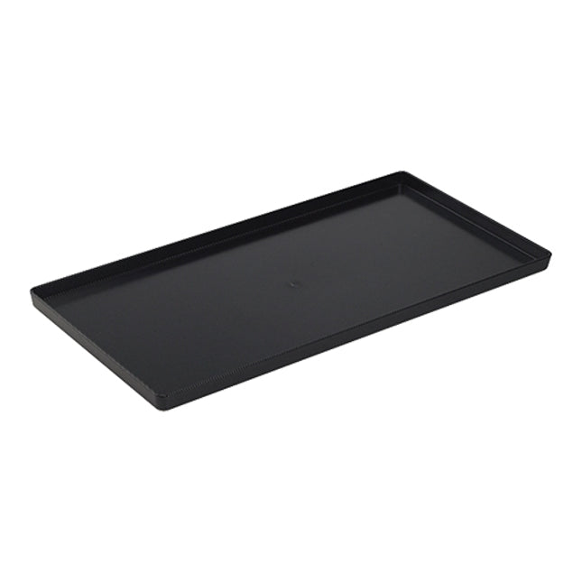 EMGA Serveerschaal zwart 580x195 mm polycarbonaat – lange schaal voor tapas en buffet