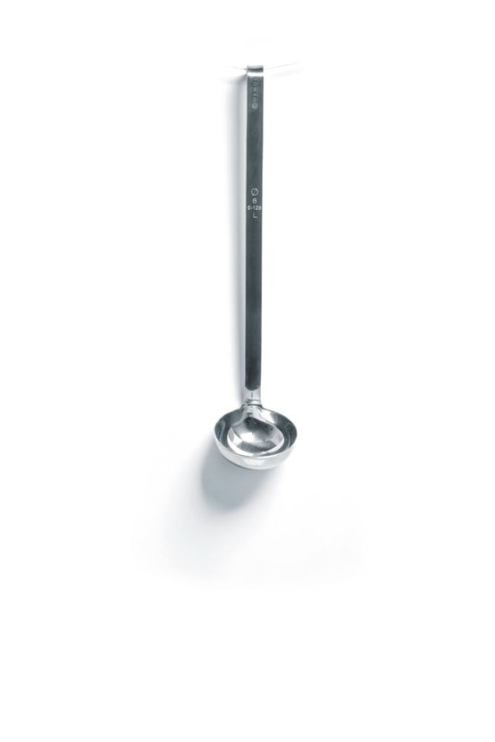 Profi Line soeplepel Hendi 0,125 liter – lange RVS steel voor diepe soepketels in de horeca