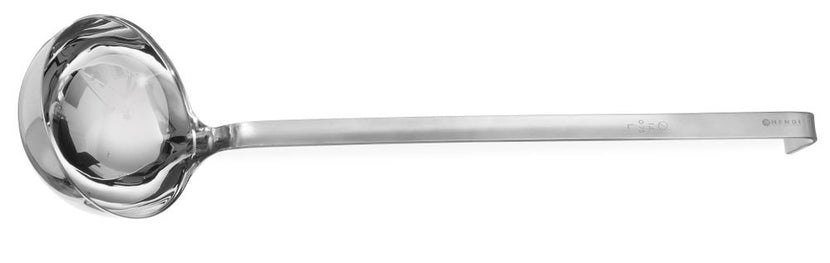 Hendi opscheplepel RVS 145x440 mm 0,75 l Profi Line – XL soeplepel voor grootkeuken en catering