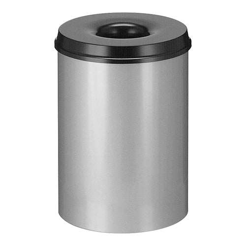 EMGA Vlamdover grijs 30 liter Basic – brandveilige afvalbak voor de horeca