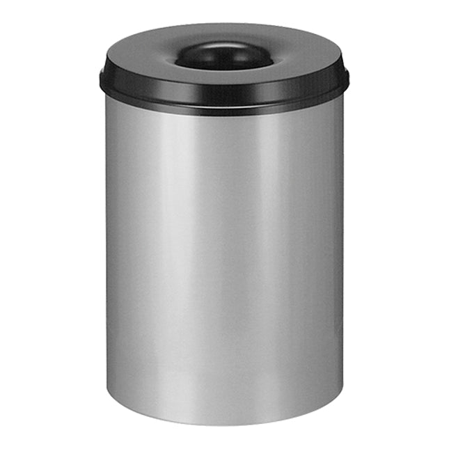 EMGA Vlamdover grijs 30 liter Basic – brandveilige afvalbak voor de horeca