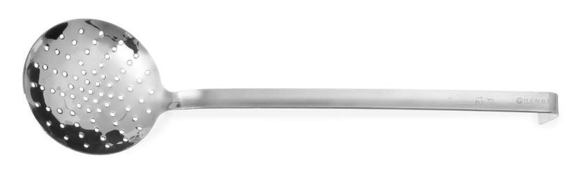 Hendi schuimspaan RVS 120x460 mm Profi Line – grote zeeflepel voor kookketels en frituurpannen