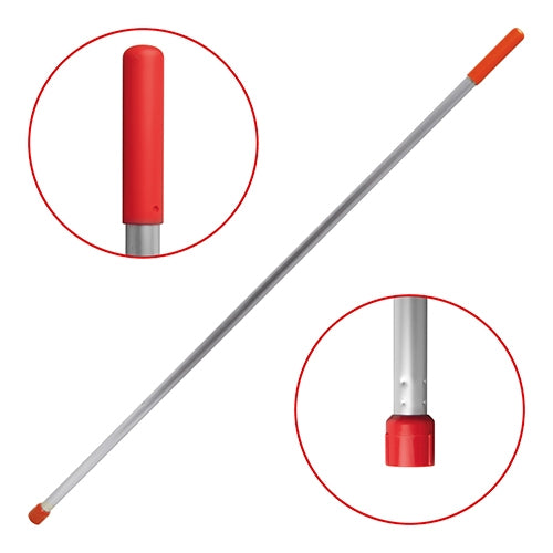 EMGA Steel 140 cm voor Spaanse mop – lange steel voor het dweilsysteem