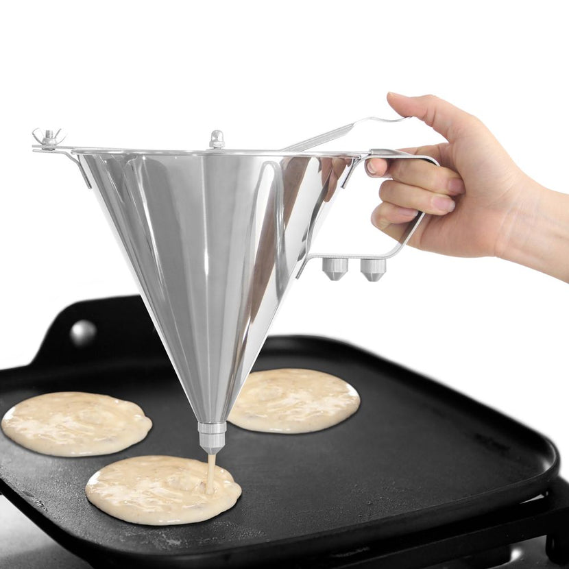Kitchen Line doseertrechter Hendi 1,5 l – gelijkmatig vullen van bakvormen in de bakkerij