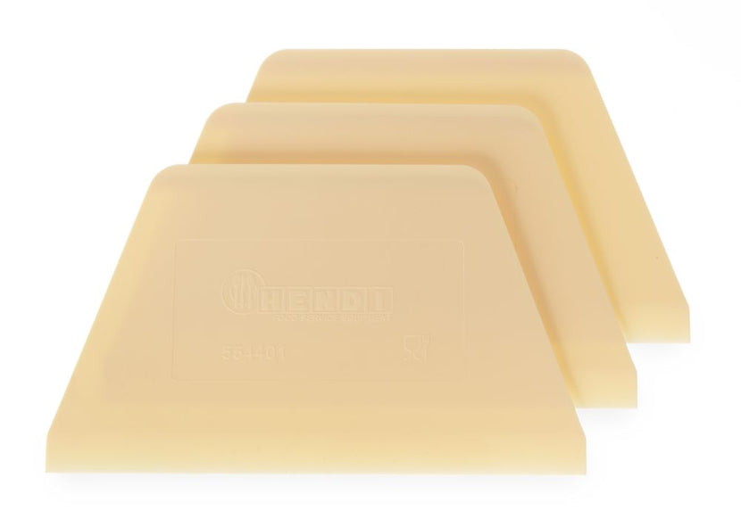 Hendi deegschraper PP 216x128 mm trapezium – grote kunststof schraper voor de deegtafel