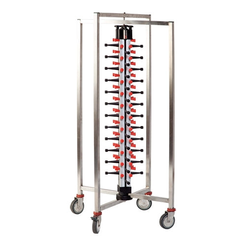 EMGA Bordenrek Plate Mate BW48 Collapsible – compact opvouwbaar bordenrek voor events