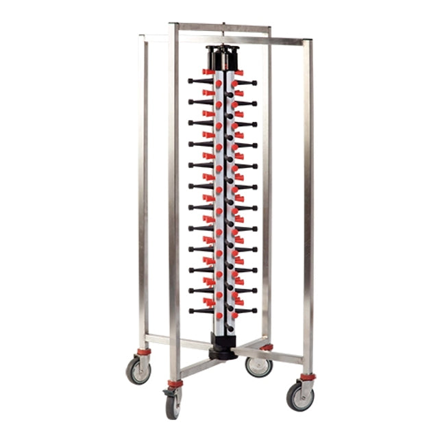 EMGA Bordenrek Plate Mate BW48 Collapsible – compact opvouwbaar bordenrek voor events