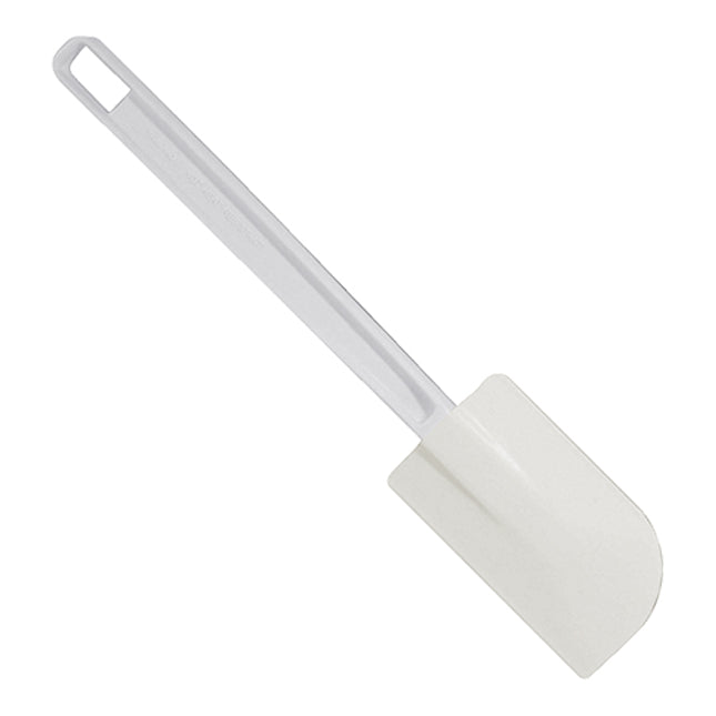 EMGA Pannenlikker/schraper 24 cm wit – hittebestendige spatel voor de keuken