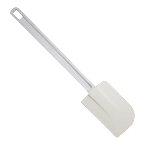 EMGA Pannenlikker/schraper 34 cm wit – lange spatel voor pannen in de horeca