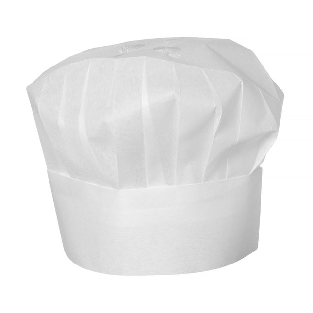Hendi koksmuts 280x230 mm nonwoven PP – wegwerpmuts voor hygiëne in keuken en catering