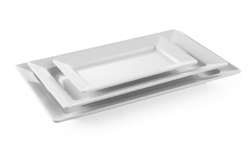 Hendi plateau rechthoekig melamine 495x270x56 mm – grote serveerschaal voor buffet en catering