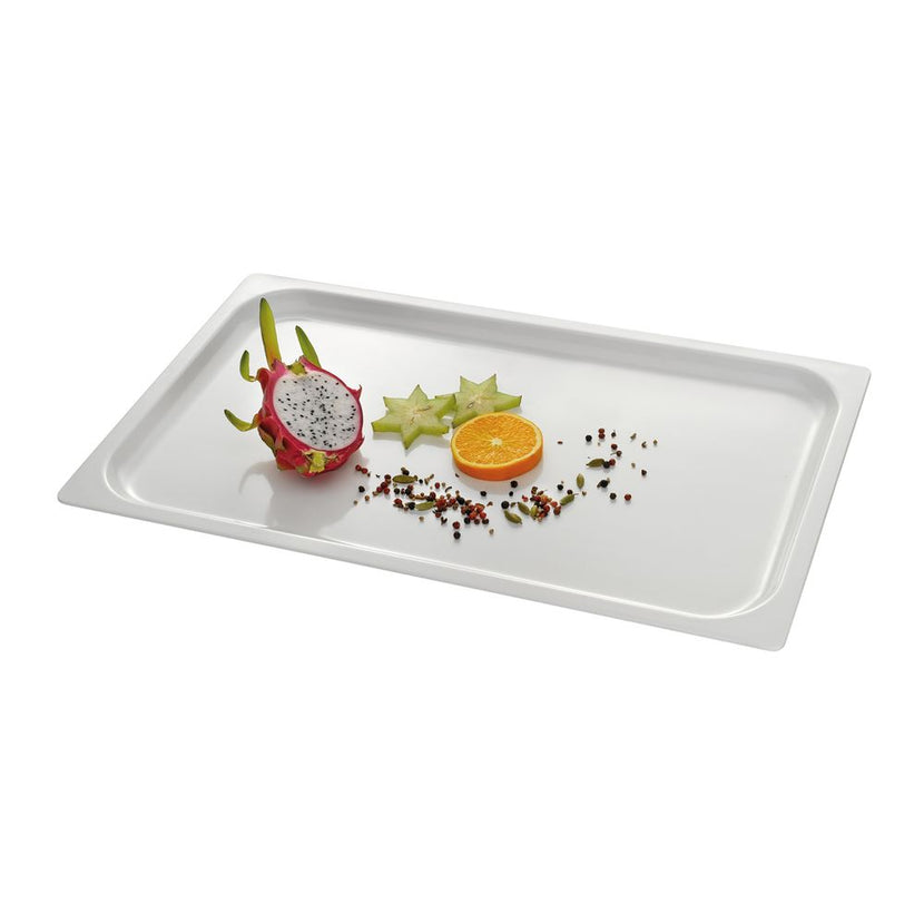 Melamine GN 1/1 plateau Hendi – past in standaard buffetrails voor hotel en catering