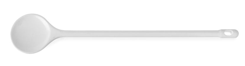Hendi roerlepel PBT 70x380 mm wit – hittebestendige kunststof kooklepel voor de keuken