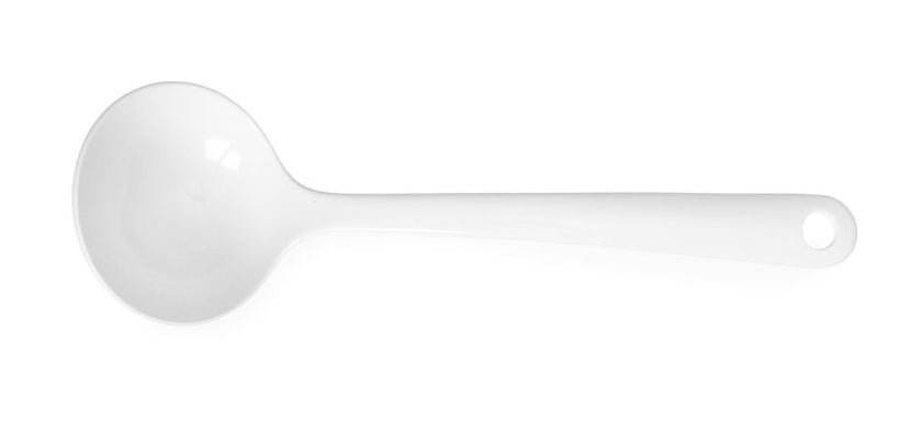 Hendi sauslepel wit PBT 0,07 l 235 mm – kunststof opscheplepel voor sauzen op het buffet