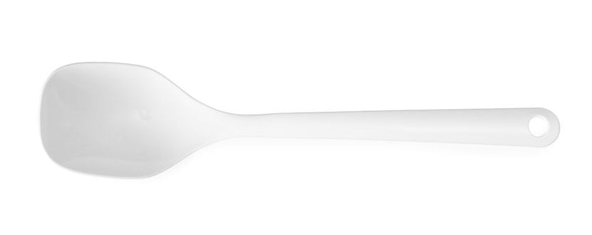 Hendi saladelepel wit PBT 305 mm – kunststof serveerlepel voor salades en buffet