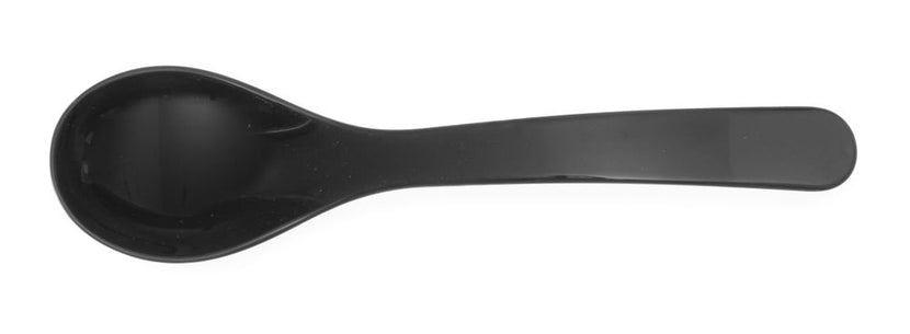 Hendi saladelepel SAN zwart 235 mm 0,03 l – kunststof buffetlepel voor salades en garnituren