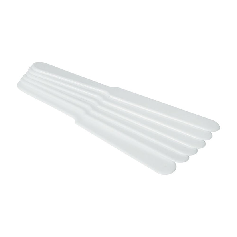 Hendi bierafstrijker 235 mm wit SAN – schuimafstrijker voor tapbier in café en bar