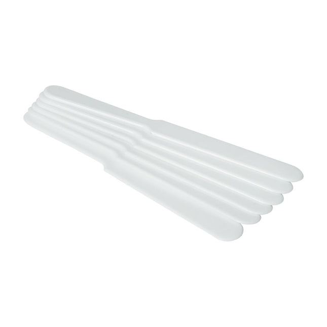Hendi bierafstrijker 235 mm wit SAN – schuimafstrijker voor tapbier in café en bar