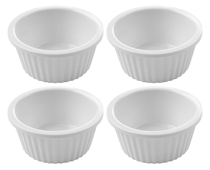 Hendi ramekin ivoor melamine 58x58x27 mm – klein breukvast sausschaaltje voor tafelservice