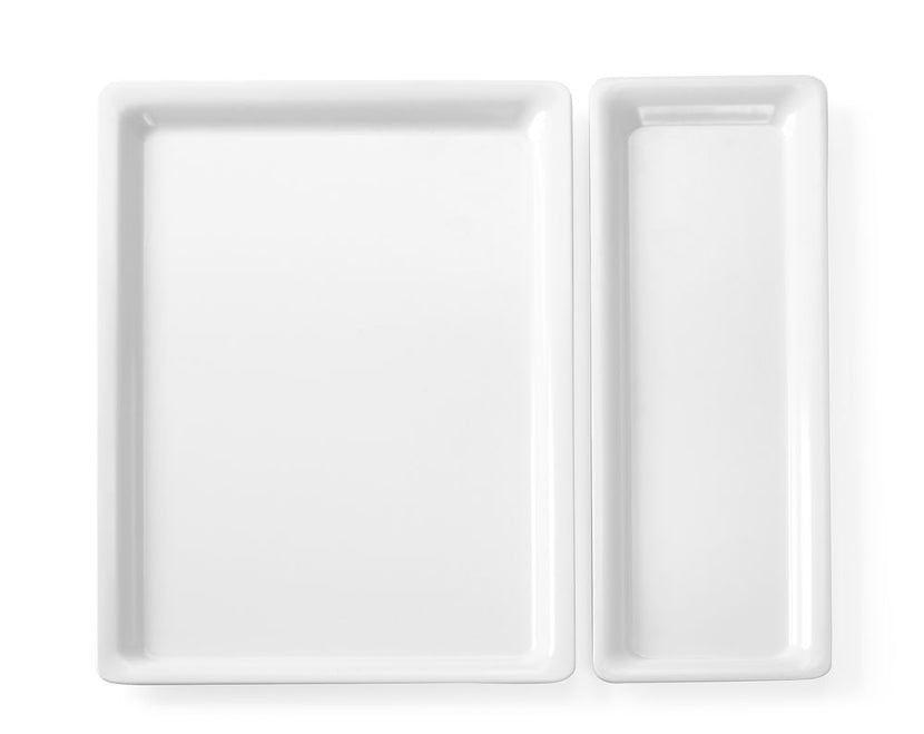 Hendi gastronormtray 1/1 20 mm melamine – GN serveerschaal met slanke rand voor buffet