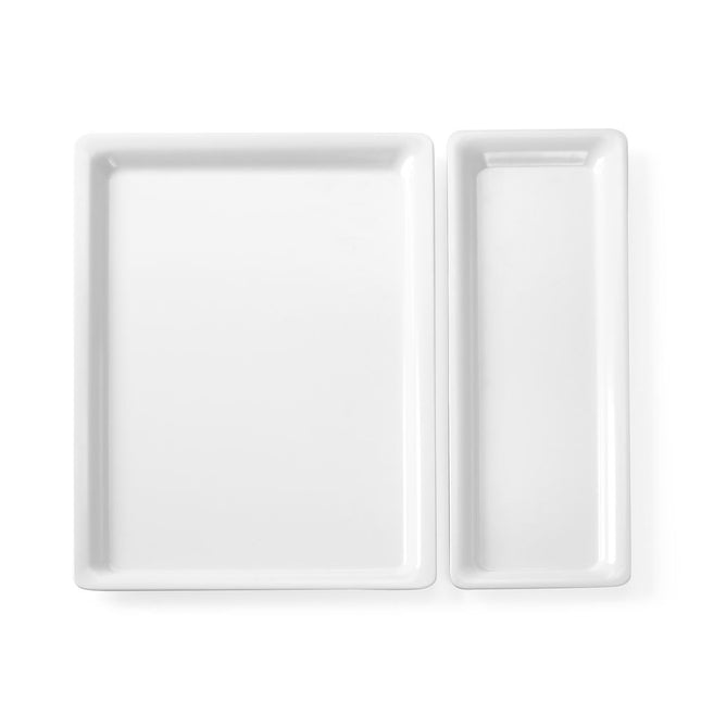 Hendi gastronormtray 1/1 20 mm melamine – GN serveerschaal met slanke rand voor buffet