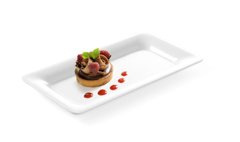 Hendi gastronormtray 1/3 20 mm melamine – compacte GN buffetschaal voor saladebar