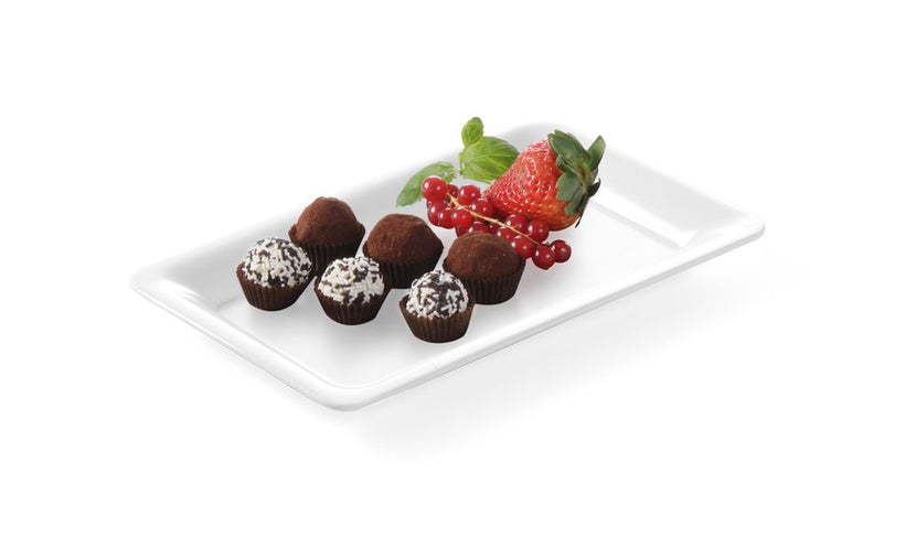 Hendi gastronormtray 1/4 20 mm melamine – kleine GN schaal voor garnituren en toppings