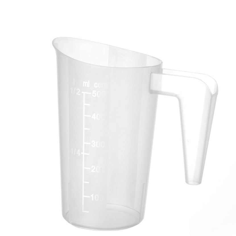 Hendi stapelbare maatbeker 3 liter PP – 172x241 mm maatkan voor grootkeuken en catering