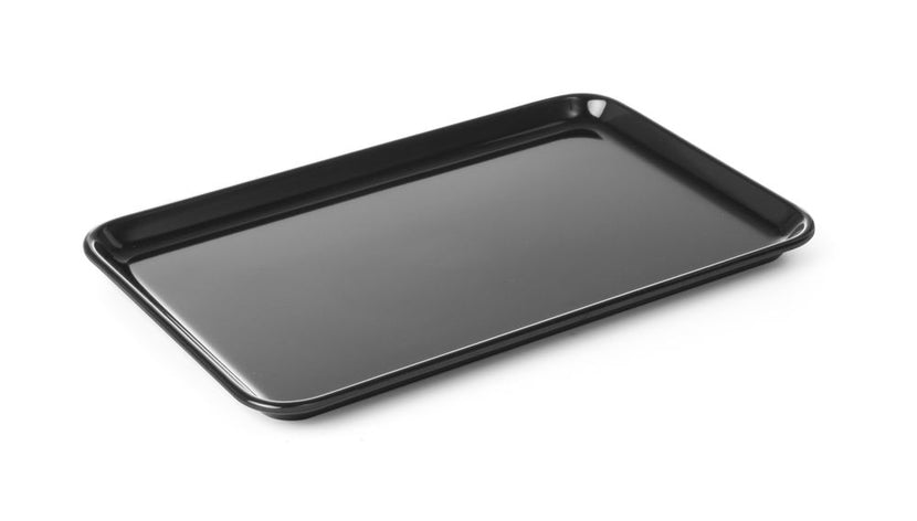Hendi vitrineplateau melamine zwart 270x210x17 mm Waca 1308 – presentatieplateau voor toonbank