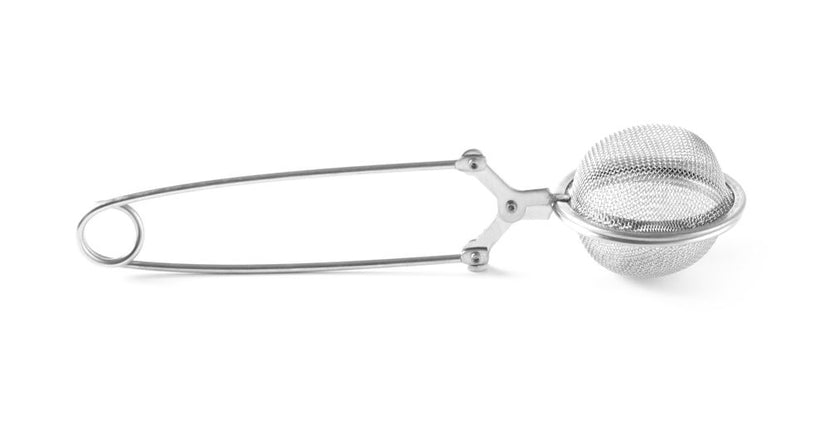 Hendi theezeefje RVS 40x150 mm – zeefje met scharnierende greep voor thee in hotel en café