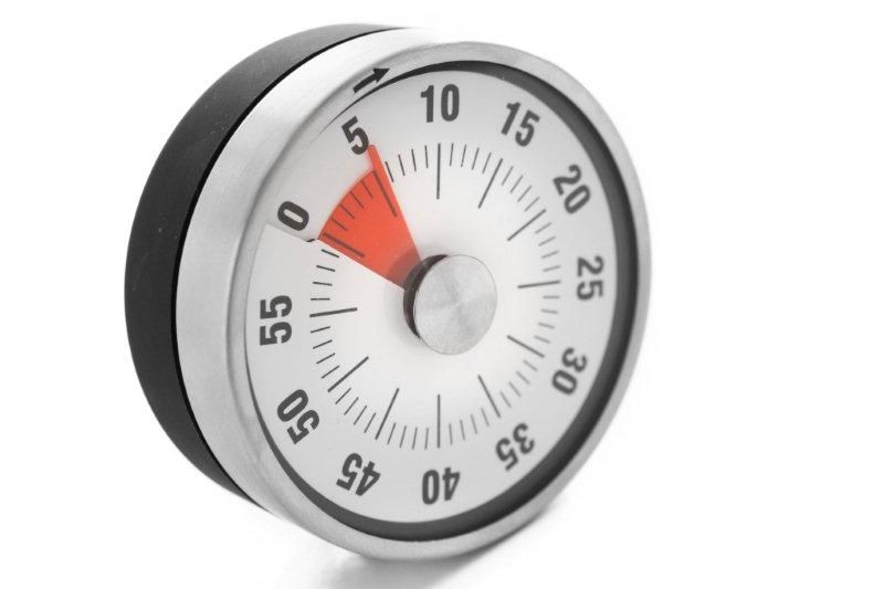 Hendi keukenwekker analoog 60 minuten met magneet – kookwekker voor keuken en horeca