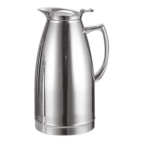 EMGA isoleerkan 1,5 liter RVS – stevige inox thermoskan voor koffie en thee bij ontbijtbuffet