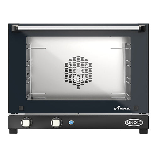 EMGA heteluchtoven 4 x 46 x 33 cm – convectieoven met vier niveaus voor snacks, brood en gebak
