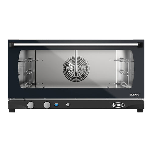 EMGA heteluchtoven 3 x 60 x 40 cm – convectieoven met drie plateaus voor brood, croissants en gebak