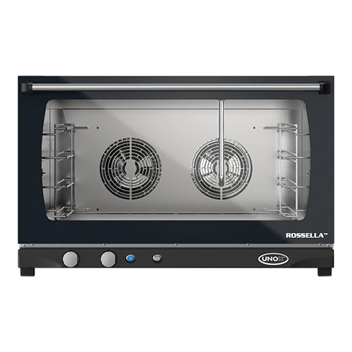 EMGA heteluchtoven 60 x 40 cm met 4 niveaus – krachtige bakoven voor bakkerij, catering en restaurant