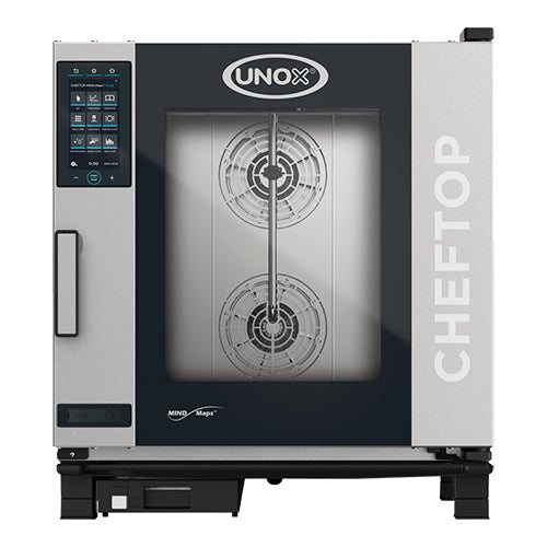 EMGA CheftOP Mind.Maps Plus combisteamer 7 x 1/1 GN voor grootkeuken en cateringbedrijf