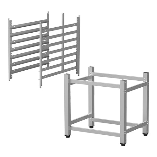 EMGA onderstel LineUp Basis voor 7 niveaus – ovenonderstel met plaatgeleiders voor de horeca