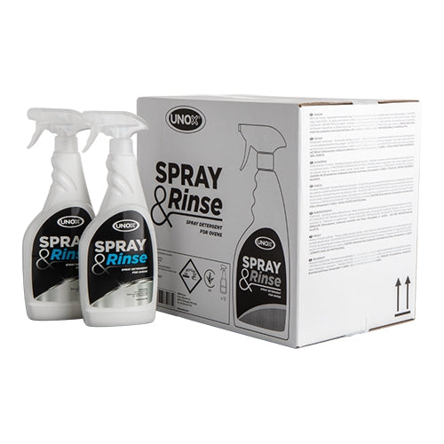 EMGA ovenreiniger spray 12 x 0,75 liter – doos sprayflacons voor intensief ovenonderhoud