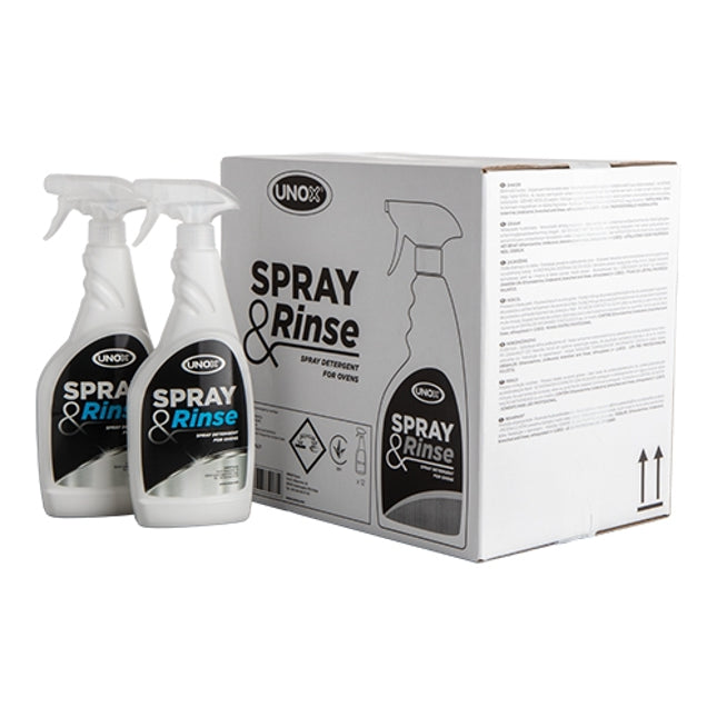 EMGA ovenreiniger spray 12 x 0,75 liter – doos sprayflacons voor intensief ovenonderhoud