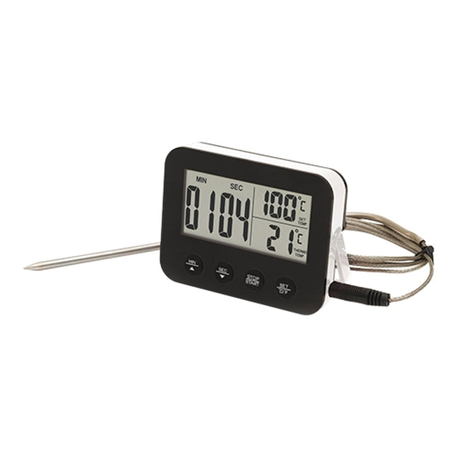 EMGA kerntemperatuurmeter met kabel van 110 cm – voedselthermometer voor HACCP-controle
