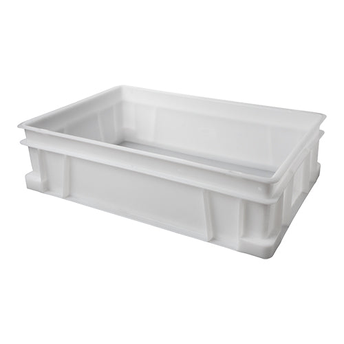 EMGA stapelbak gesloten 60x40 cm – dichte transportbak voor keuken en magazijn
