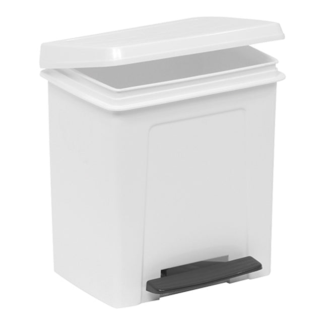 EMGA pedaalemmer 8 liter met binnenemmer – compacte afvalbak voor de horeca