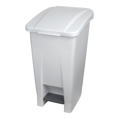 EMGA pedaalemmer 55 liter – RVS afvalemmer met pedaal voor de horeca