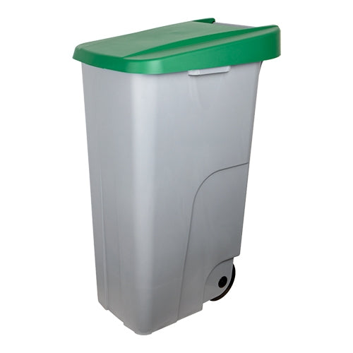 EMGA afvalcontainer 110 liter groen – rolcontainer voor afvalscheiding in de horeca