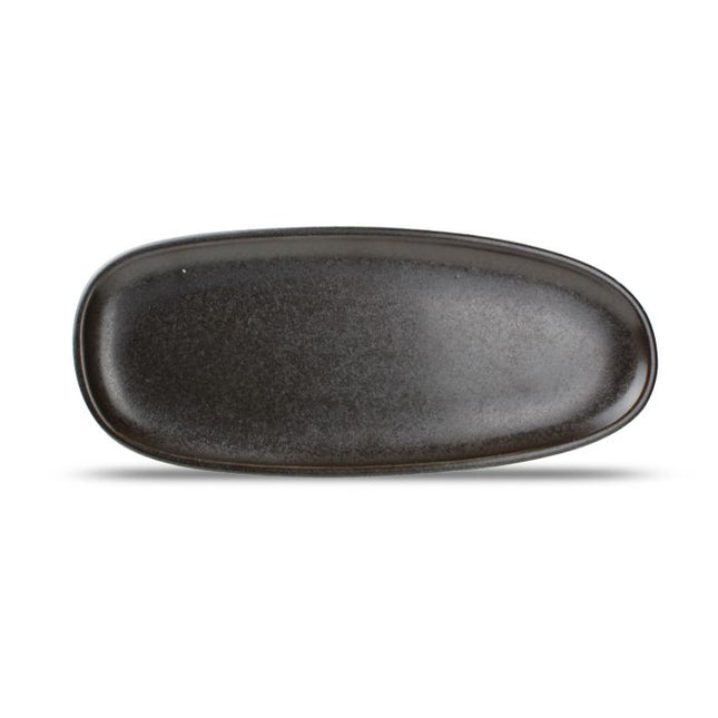 F2D | Plat bord 34x14,5cm black Ceres 6/Box – Fine Dining & Living