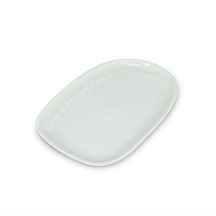 F2D Ceres plat bord 33x23 cm frost white – zijaanzicht groot serveerbord voor de horeca